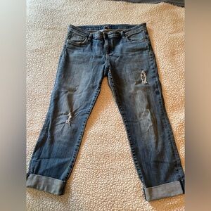 Kut from the Kloth Blue Boyfriend Jeans